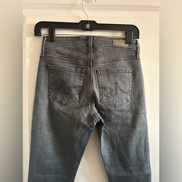 AG Adriano Goldschmied Farrah High Rise Skinny Jeans 26R Grey Pearls - Picture 8 of 14